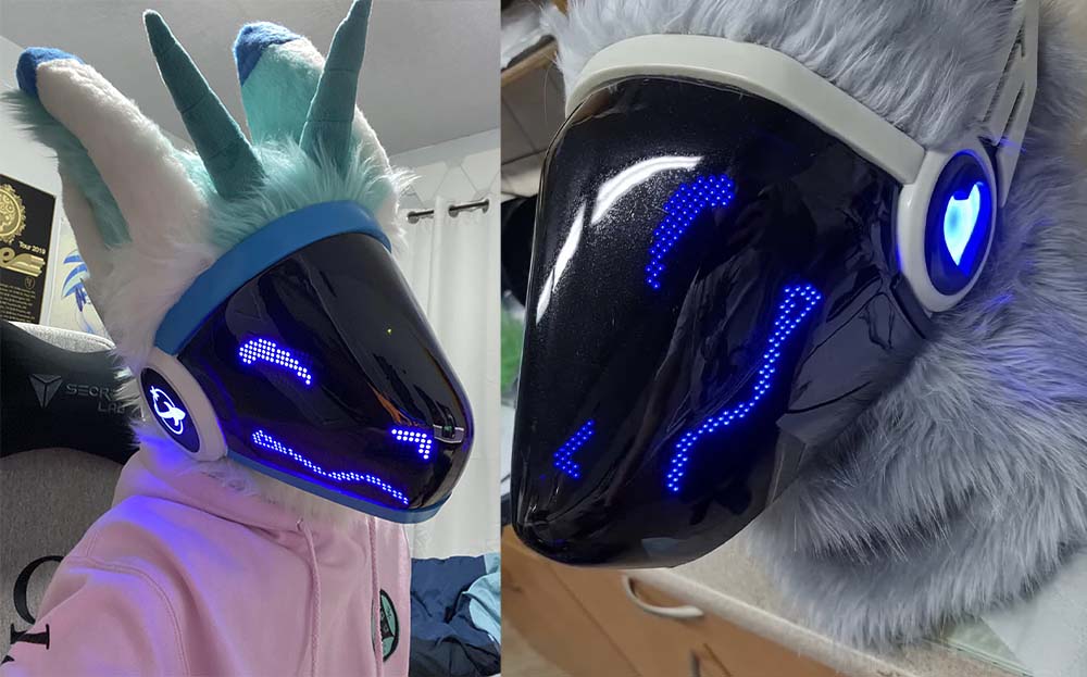 outer shell of Protogen Visors