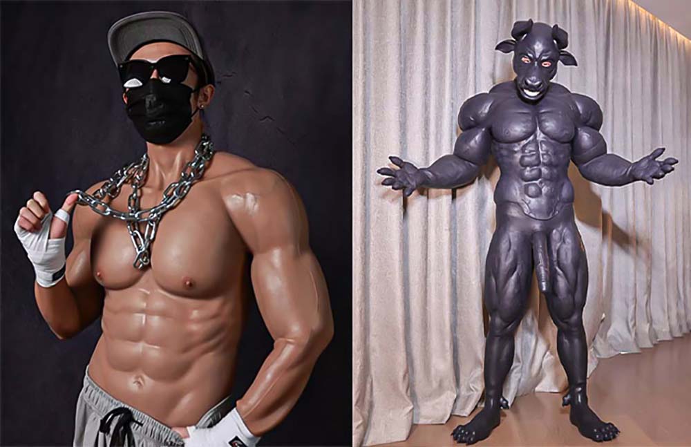 Smitizen Male Muscle and Animals Suits