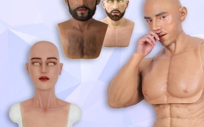 Gay Men Transformation with Realistic Female Mask