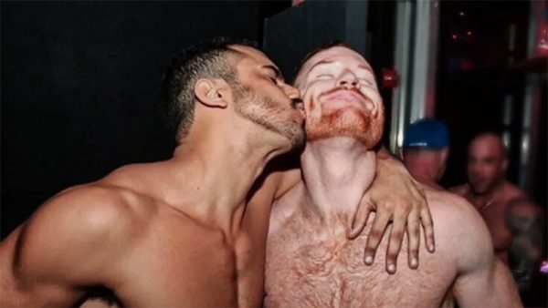 jawline kiss