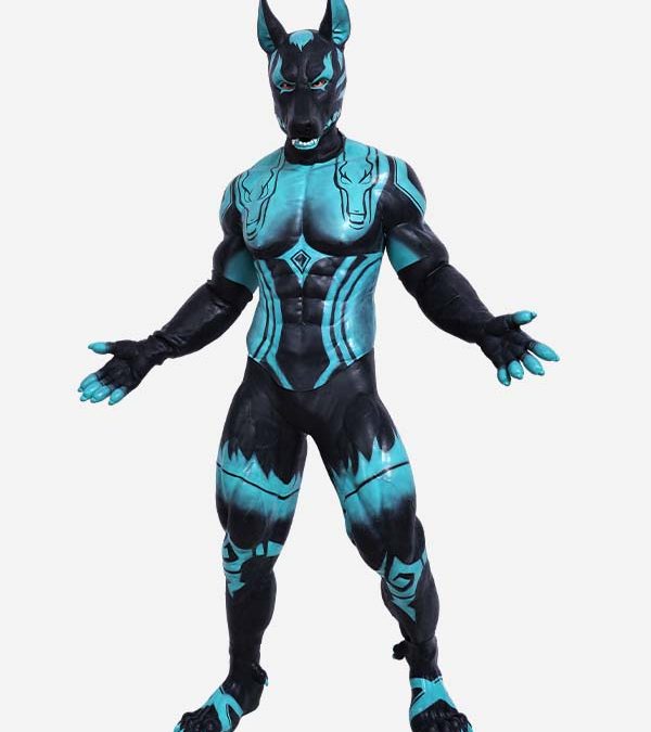 Silicone Cerberus Muscle Petsuit Set