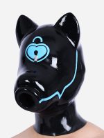 silicone-short-ears-drone-hood-heart-lock-2