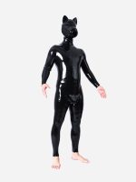 silicone-short-ears-drone-hood-neck-entry-silicone-catsuit-bulging-pants-3