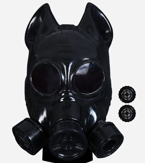Silicone Full Face Gas Mask-B