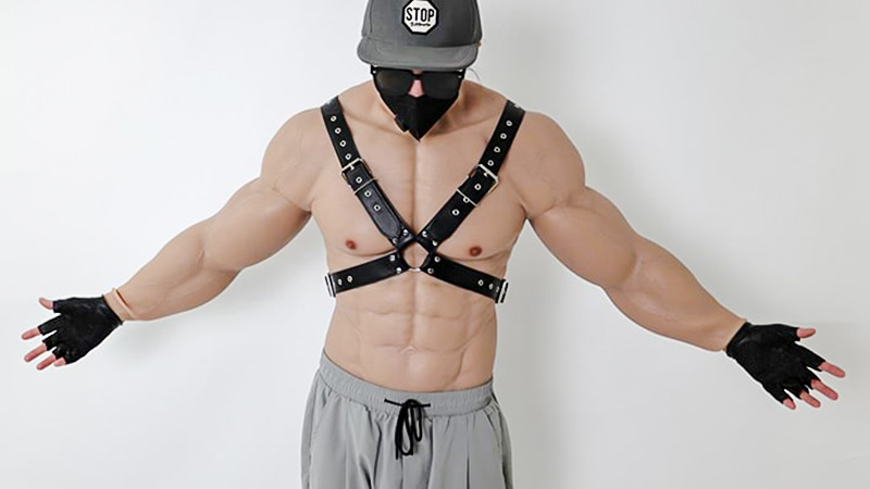 5 Ways to Use a Dragon Mask and Silicone Muscle Vest for Fantasy Fetish Play