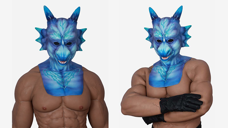 5 Ways to Use a Dragon Mask and Silicone Muscle Vest for Fantasy Fetish Play