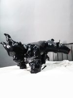 Silicone BULL Drone Hood+Silicone Puppy Gimp Suit_03
