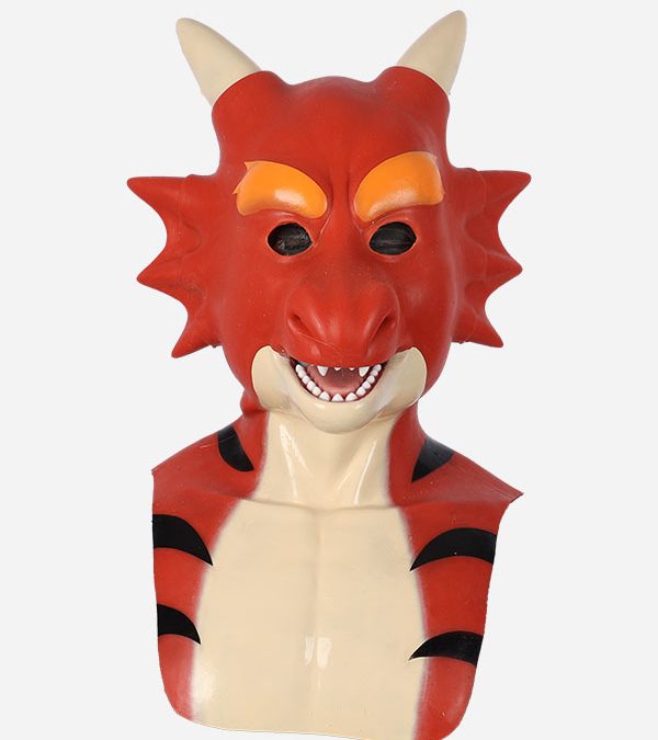 Silicone Inferno Dragon Mask