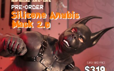 EerieEars Unleashed: Discover the Silicone Anubis Mask 2.0