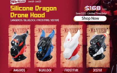 Meet the L5 Dragon Drone Hoods: Silicone Fantasy for Fetish & Cosplay