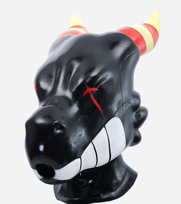 Silicone Dragon Drone Hood – Jester