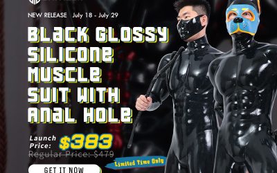 Full Gloss, Full Power: Smitizen’s Black Glossy Muscle Suit Is Here