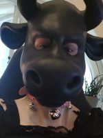 Silicone Black Cow Mask