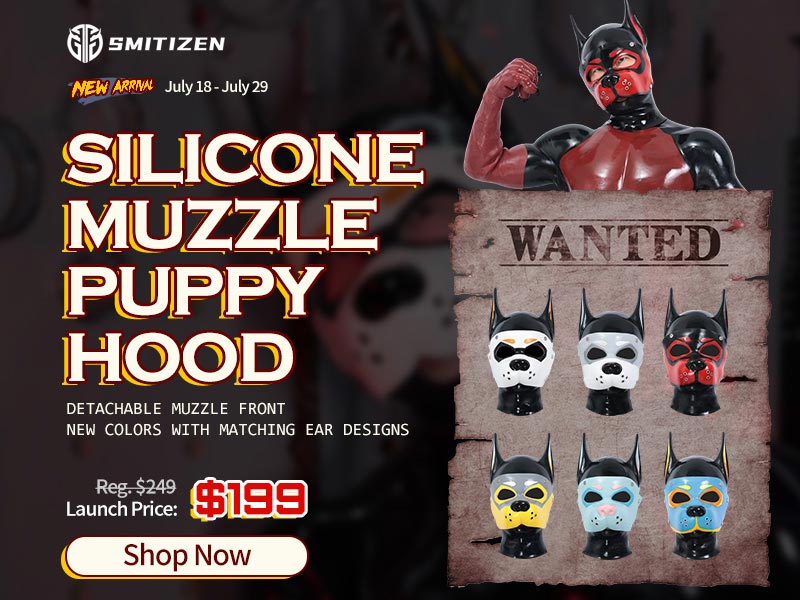 Muzzle Up! Smitizen’s New Silicone Puppy Hoods & Full Sets Now Live