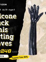 Unleash New Sensations The Silicone Black Penis Fisting Gloves Have Arrived - Cover