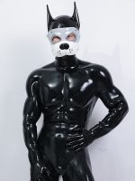black-glossy-silicone-muzzle-puppy-Muscle-petsuit-set_28