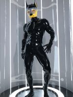 black-glossy-silicone-muzzle-puppy-Muscle-petsuit-set_33