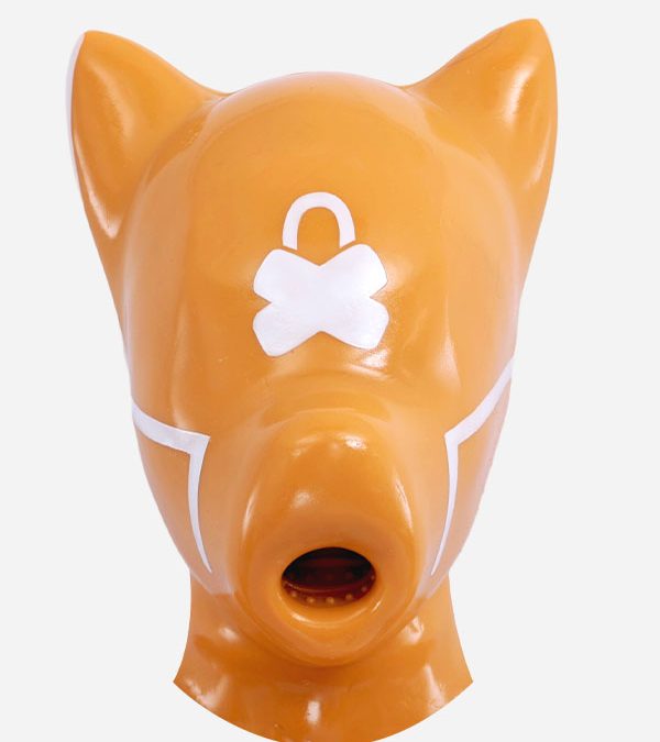 Orange Silicone Short Ears Drone Hood –XLock