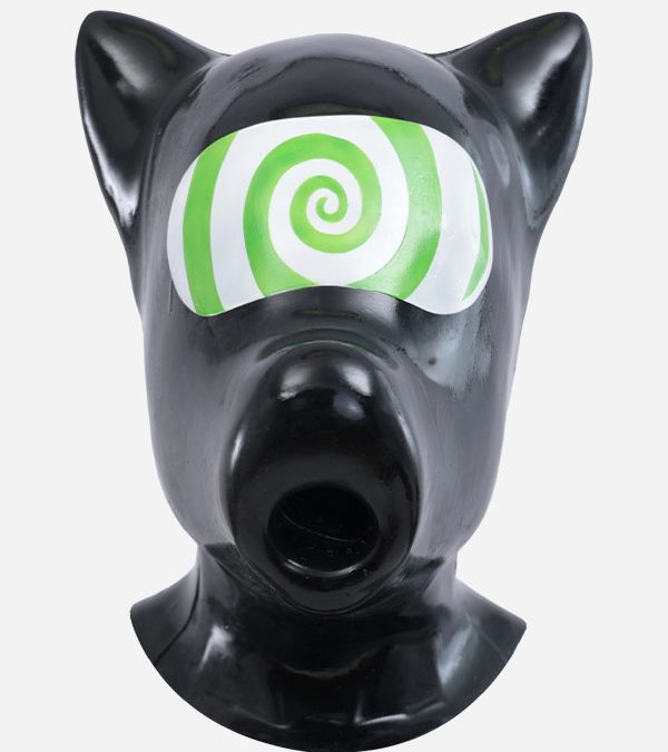 Silicone Short Ears Dog Drone Hood – GreenHypno