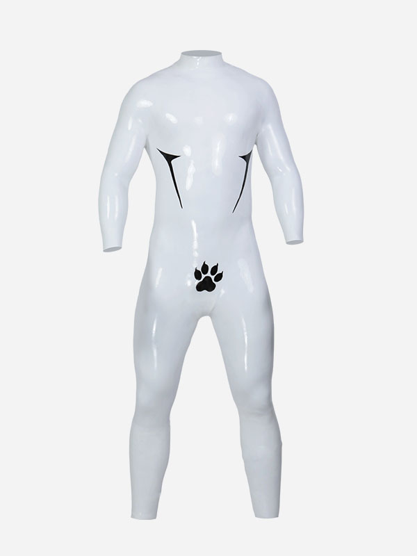 white-neck-entry-silicone-catsuit-without-zippers-paw-01