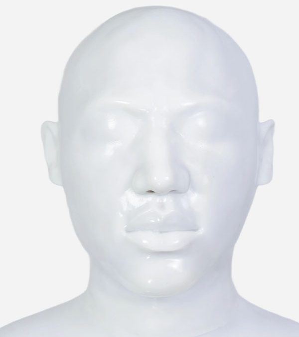 White Silicone Hood – Michael