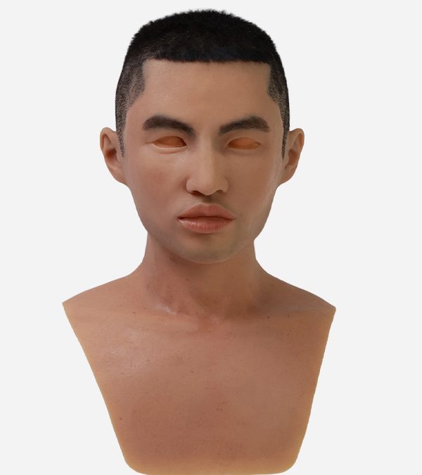 Realistic A4 Mask with Rooted Hair