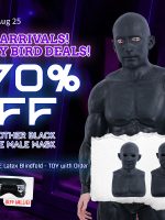 Dark Desires, Three New Faces – Smitizen's Black Silicone Male Mask Collection - Cover