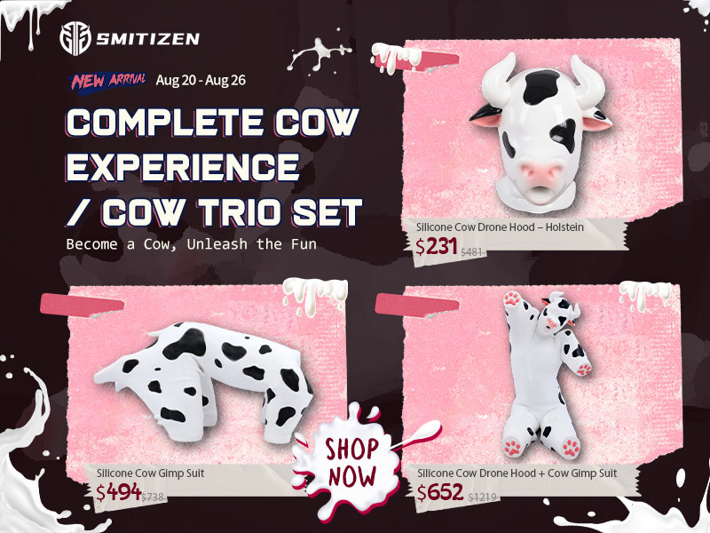 New Release: The Complete Cow Transformation Trio from Smitizen