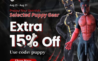 Puppy Day Specials – Extra 15% OFF Selected Puppy Gear!