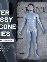 Shine Like a Beast Complete Your Transformation with the Silver Glossy Silicone Series - Cover