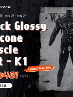 Step Into the Dark Discover the K1 Series Glossy Muscle Suits from Smitizen - Cover