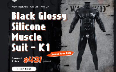 Step Into the Dark: Discover the K1 Series Glossy Muscle Suits from Smitizen