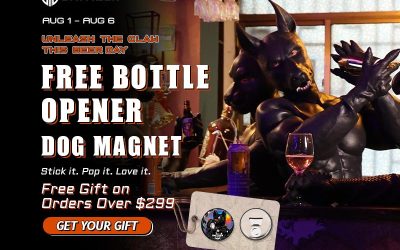 Unleash the Claw This Beer Day – Celebrate with a Free Dog Magnet!