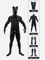 black-glossy-silicone-muscle-suit-green-heart-lock_10