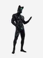 black-glossy-silicone-short-ears-drone-muscle-petsuit-set-green-heart-lock_05