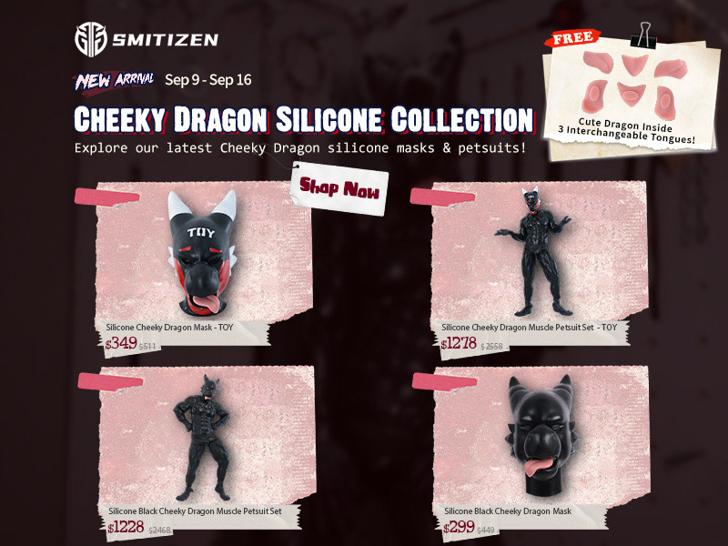 New Arrival Cheeky Dragon Silicone Collection - 11