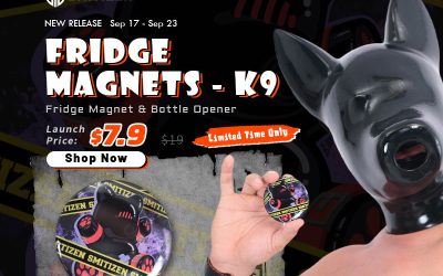 Smitizen New Release: Fridge Magnets - K9