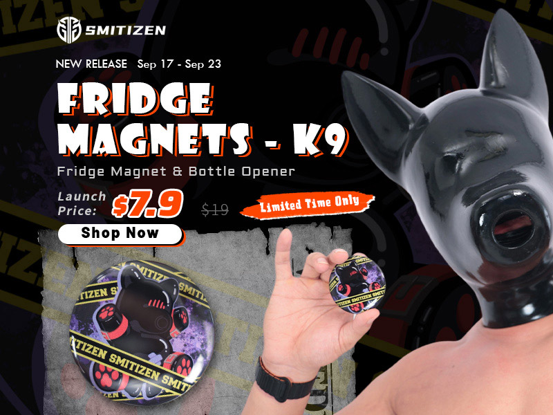 Smitizen New Release: Fridge Magnets - K9