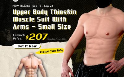 Smitizen New Release: Upper Body Thinskin Muscle Suit With Arms – Small Size