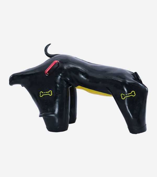 Silicone Puppy Gimp Suit - Bone