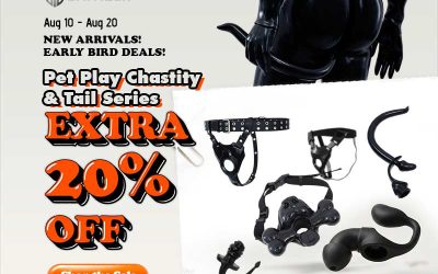 Discover Smitizen’s Glossy Silicone Pet Play Collection New Designs, Realistic Feel, and 20% Off Early Bird Deals