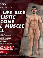 Smitizen New Release Rye Life Size Realistic Silicone Full Muscle Doll – Hyper-Real Male Perfection - Cover
