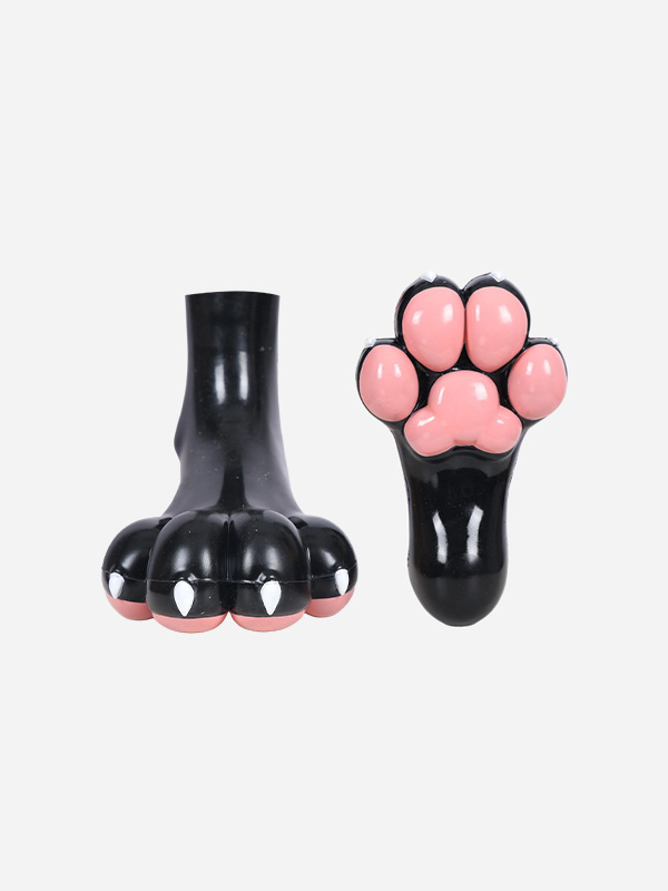 black-glossy-silicone-furry-feet-paws-with-pink-pads2_0111