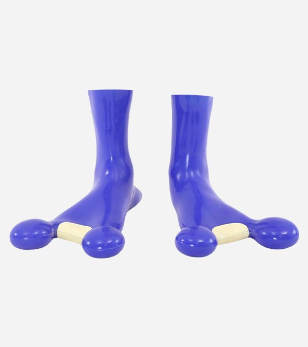 Glossy Silicone Ninja Frog Foot Paws
