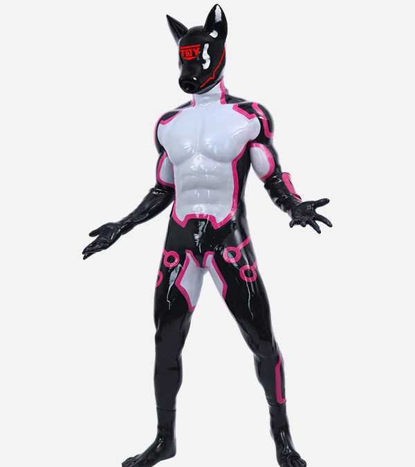 Cybery Donr Glossy Long Ears Muscle Petsuit Set