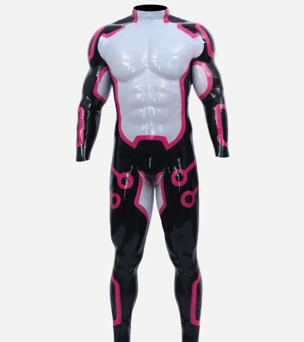 Cybery Donr Glossy Muscle Suit with Anal Hole