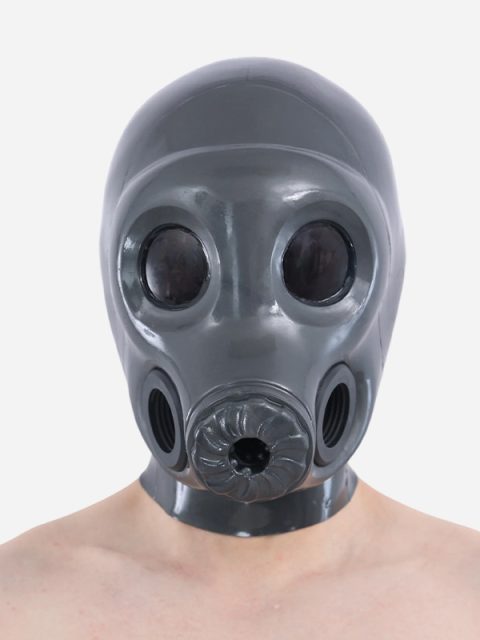 Space Gray Silicone Full Face Gas Mask - C - Silicone Masks, Silicone ...