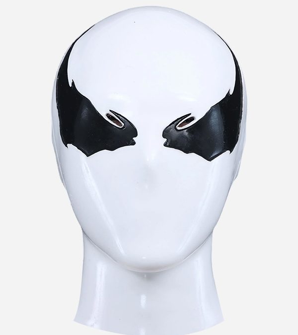White Glossy Silicone Venom Hood