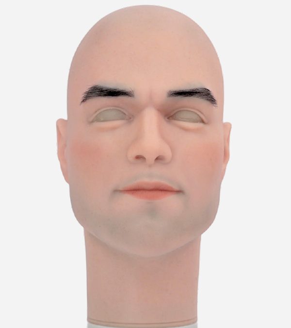 Silicone Natural Male Mask - Chris