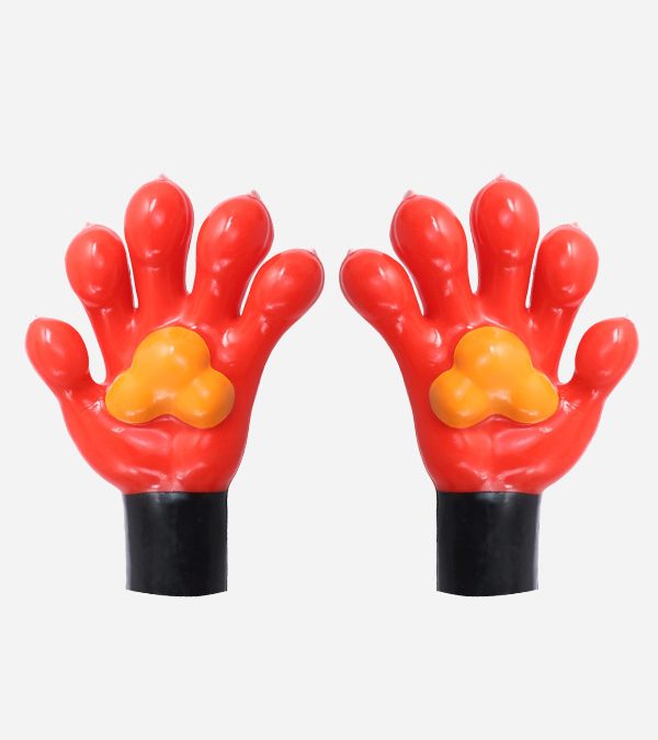 Glossy Silicone Flare Tiger Paws